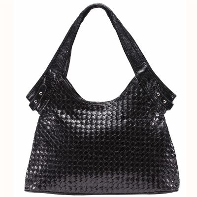 hand-woven leather handbags